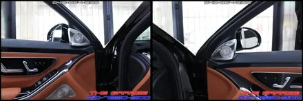 W223 벤츠S클래스 정품 4D부메스터 전동트위터 작업 후기 / 대전 유성, 세종, 논산