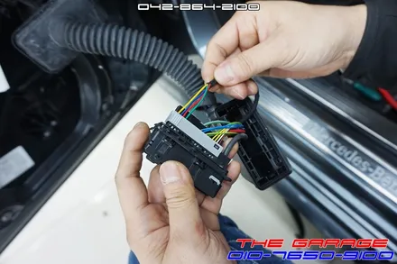 후기형 W222 벤츠S클래스 송풍구엠비언트 작업 후 디자인 뿜뿜 / 대전 유성, 세종, 논산