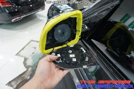 BMW IX3 사각지대 광각미러 옵틱글래스 작업으로 안전운전하세요 / 대전 유성, 세종, 논산