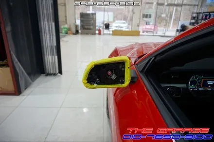 포드 머스탱 광각미러 사각지대 안전운전 필수품 옵틱글래스 작업 / 대전 유성, 세종, 논산