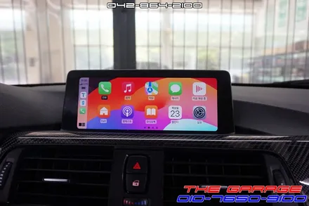 BMW M4 유무선 겸용 카플레이 안드로이드오토 모듈 작업 / 대전 유성, 세종, 논산