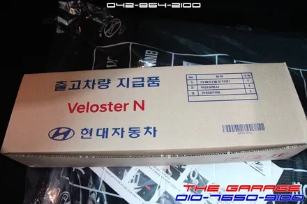 대전 세종 벨로스터N 신차검수 진행과 꼭 필요한 신차패키지 <더게러지> / 대전 유성 화암동
