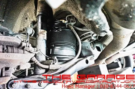 대전벤츠에어쇼바 대전bmw에어쇼바 대전아우디에어쇼바  - 벤츠CLS 에어쇼바 리엉 에어스프링 교환작업 인스톨 / 대전 유성 화암동