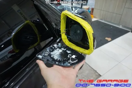 BMW IX3 사각지대 광각미러 옵틱글래스 작업으로 안전운전하세요 / 대전 유성, 세종, 논산