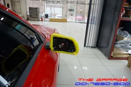 포드 머스탱 광각미러 사각지대 안전운전 필수품 옵틱글래스 작업 / 대전 유성, 세종, 논산