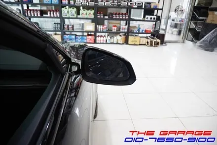 자동차사각지대 해소 테슬라 모델S 광각미러 옵틱글래스 작업 / 대전 유성, 세종, 논산
