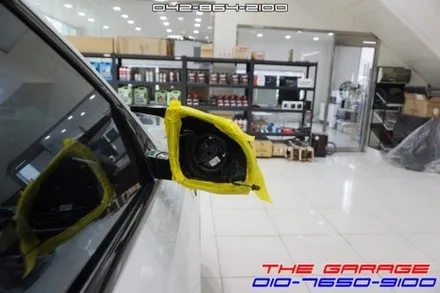 자동차사각지대 해소 BMW X6 광각미러 옵틱글래스 작업 / 대전 유성, 세종, 논산