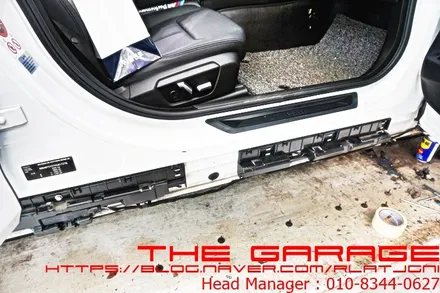 대전컨버젼 대전수입차컨버젼 대전바디킷 대전수입차바디킷 - bmw 3GT F34 사고로인한 M바디킷 컨버젼 작업 인스톨 / 대전 유성 화암동