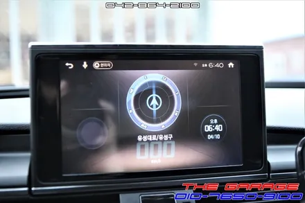 아우디 S7 아이나비큐브 네비매립 작업후기 / 대전 유성 화암동