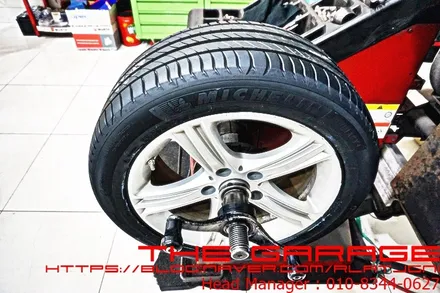 대전세종미쉐린타이어 대전피렐리타이어 대전3얼라이먼트 대전휠발란스 - bmw 3시리즈 F30 미쉐린타이어 프라이머시4 적용 인스톨 / 대전 유성, 세종, 논산
