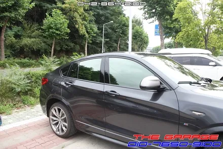 BMW X4 솔라가드썬팅 파인뷰LX2000블랙박스 작업후기 / 대전 유성, 세종, 논산
