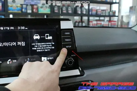 셀토스 순정8인치 파인드라이브 BF700G 네비매립 작업 후기 / 대전 유성, 세종, 논산