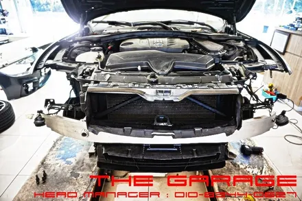 < BMW 3시리즈 > F30 M3바디킷 사고 보험수리 작업 인스톨 / 대전 유성, 세종, 논산