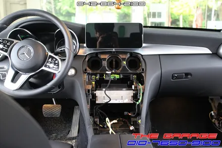 W205 벤츠C클래스 송풍구 엠비언트 작업 후기 / 대전 유성, 세종, 논산