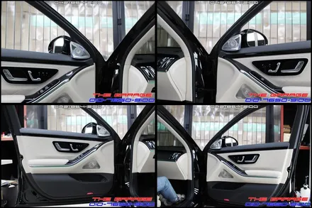 W223 벤츠S클래스 3D부메스터 4D부메스터 전동트위터 작업 후기 / 대전 유성, 세종, 논산