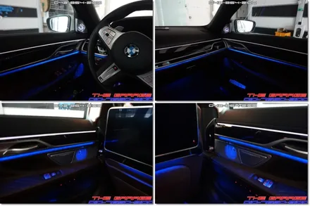 G12 BMW 7시리즈 바우어앤웰킨스 ST 회오리 스피커커버 작업 / 대전 유성, 세종, 논산