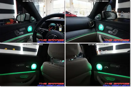 W213 벤츠E클래스 국산전동트위터 엠비언트스피커커버 작업 / 대전 유성, 세종, 논산