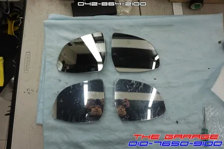 자동차사각지대 해소 BMW X6 광각미러 옵틱글래스 작업 / 대전 유성, 세종, 논산