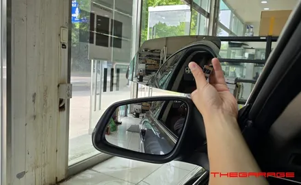안전운전 필수템 BMW 4시리즈 광각미러 옵틱글래스 작업 / 대전 유성 화암동