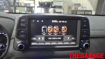 현대 코나 폴안테나 부러짐 샤크안테나 개조 작업 / 대전 유성 화암동