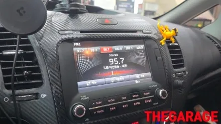 기아 K3 순정 샤크안테나 부러짐 샤크안테나 시공 / 대전 유성 화암동