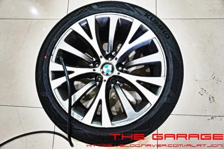 대전세종에어쇼바 대전에어쇼바 대전에어서스펜션 대전에어스프링 - BMW5 GT 리어에어스프링 교환작업 + 타이어 교환인스톨 / 대전 유성 화암동
