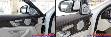 W213 벤츠E클래스 하이클래스 부메스터 송풍구엠비언트 부메스터스피커커버 엠비언트 작업 / 대전 유성, 세종, 논산