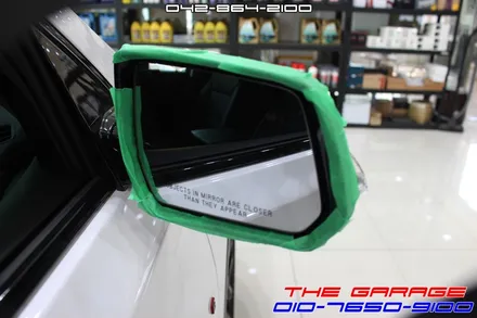 자동차 4각지대 해결 트래버스 BMW X4 옵틱글래스 광각미러 작업 / 대전 유성, 세종, 논산