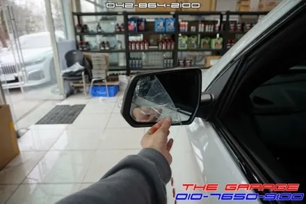 쉐보레 트래버스 광각미러 사각지대 해소 옵틱글래스 작업기 / 대전 유성, 세종, 논산