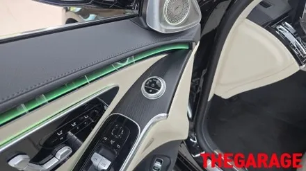 벤츠 W223 S클래스 S450d 피아노트림 시공 / 대전 유성 화암동
