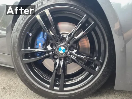 남양주 다산동 bmw3시리즈 400m 18인치 유광블랙 분체도장 후기 / 남양주, 강동, 하남, 송파