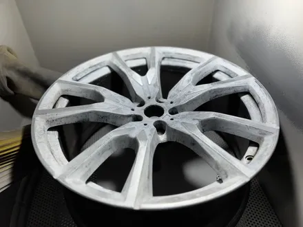남양주 휠복원/남양주 휠수리/ BMW X7 21인치 고스트크롬 휠복원 과정을 소개 합니다. / 남양주, 강동, 하남, 송파