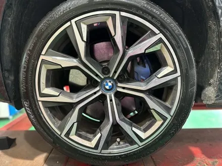 구리 별내 휠복원 휠수리 bmw i4 윈터 스노우 타이어 교체 작업 / 남양주, 강동, 하남, 송파