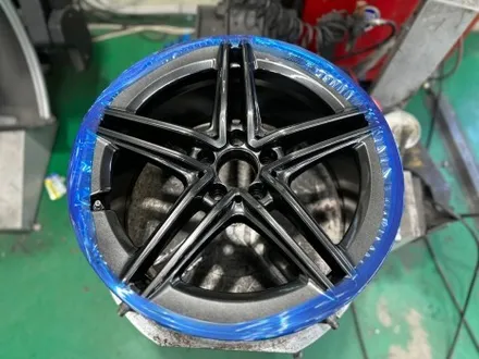 망우/남양주 _ 벤츠 CLA45S amg 19인치 유광블랙 휠복원 도색 분체도장_ 남양주휠복원/ 남양주휠수리/휠수리 / 남양주, 강동, 하남, 송파