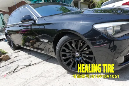 BMW7시리즈 휠 복원 장착후기/BMW7 19인치/BMW750복원휠/남양주복원휠/남양주휠복원/구리휠복원/남양주중고휠타이어/휠튜닝/힐링타이어/남양주힐링타이어/BMW750LI / 남양주, 강동, 하남, 송파