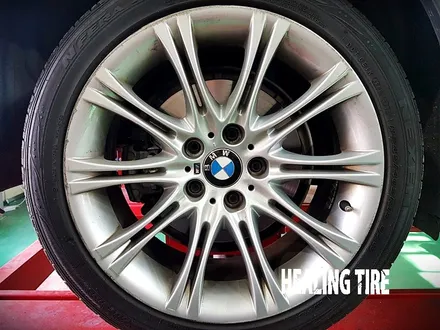bmw e60 18인치 휠 도색 후기~! 구리타이어 남양주타이어 의정부타이어 휠복원 휠수리 다산동타이어 / 남양주, 강동, 하남, 송파