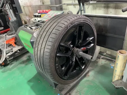 남양주 휠복원 벤츠 cls 53amg 20인치 분체유광블랙 작업 / 남양주, 강동, 하남, 송파
