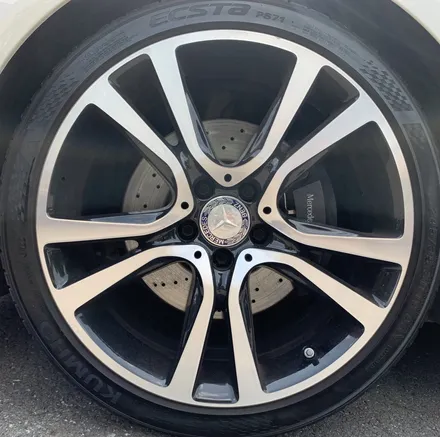 남양주 휠복원 벤츠E클래스 19인치휠 크랙수리 작업 / 남양주, 강동, 하남, 송파