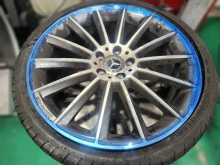 양주/용인/상봉_ 벤츠 E클래스 354  20인치 크랙수리_ 휠수리/휠복원/남양주휠수리/남양주휠복원 / 남양주, 강동, 하남, 송파