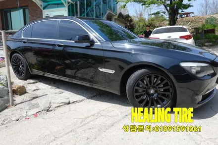 BMW7시리즈 휠 복원 장착후기/BMW7 19인치/BMW750복원휠/남양주복원휠/남양주휠복원/구리휠복원/남양주중고휠타이어/휠튜닝/힐링타이어/남양주힐링타이어/BMW750LI / 남양주, 강동, 하남, 송파