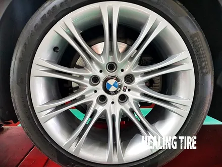 bmw e60 18인치 휠 도색 후기~! 구리타이어 남양주타이어 의정부타이어 휠복원 휠수리 다산동타이어 / 남양주, 강동, 하남, 송파