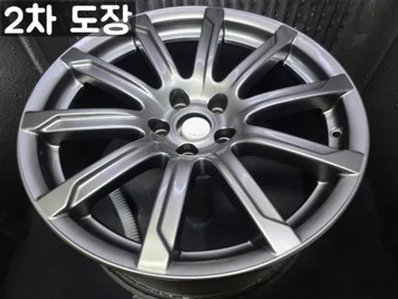 하남 구리 남양주 다산동 힐링타이어에서 \'아우디 A4\' 18인치 휠복원 고스트크롬 휠도장 + 레드 캘리퍼 도색 동시진행 후기!! / 남양주, 강동, 하남, 송파