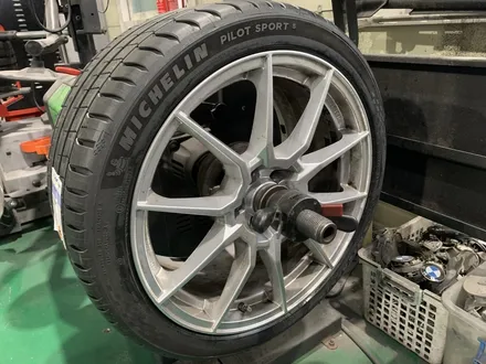 남양주 타이어/구리미쉘린타이어 bmw z4 2753519 pilot sport5 타이어 교체 작업 과정을 소개 합니다. / 남양주, 강동, 하남, 송파