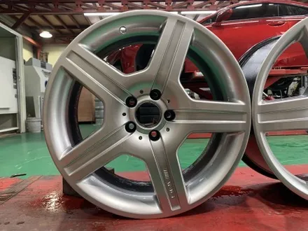 별내 벤츠 S500 19인치 휠복원및 고스트크롬 도색 작업 과정 / 남양주, 강동, 하남, 송파