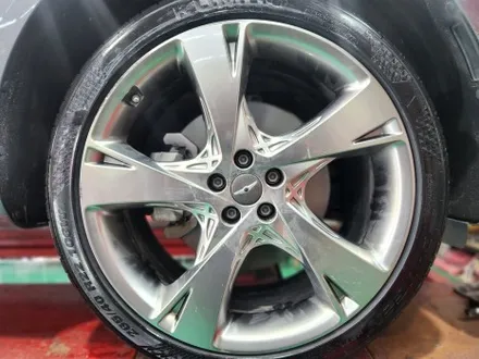 송파 휠복원 휠수리 제네시스 금호 크루젠 HP71 26540R22 타이어 교체 작업 / 남양주, 강동, 하남, 송파