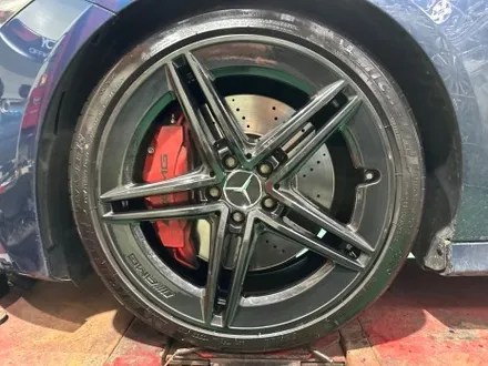망우/남양주 _ 벤츠 CLA45S amg 19인치 유광블랙 휠복원 도색 분체도장_ 남양주휠복원/ 남양주휠수리/휠수리 / 남양주, 강동, 하남, 송파