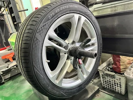 [오남리 진접] ●BMW 5시리즈● 금호타이어 마제스티9 타이어 교체(2454518-2754018) / 남양주, 강동, 하남, 송파