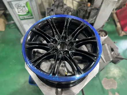 하남 휠복원 bmw 528i 분체도장 휠복원 / 남양주, 강동, 하남, 송파