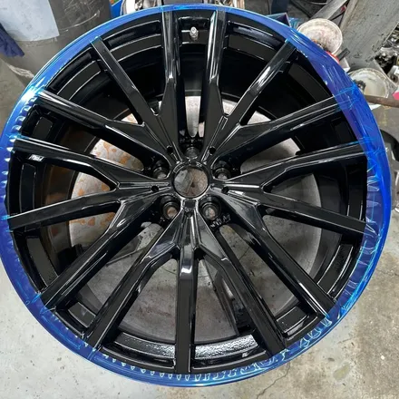 남양주 BMW X5 휠상처 복원 및 한국타이어 HPX 275 35 22 타이어 교체 후기 / 남양주, 강동, 하남, 송파