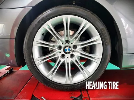 bmw e60 18인치 휠 도색 후기~! 구리타이어 남양주타이어 의정부타이어 휠복원 휠수리 다산동타이어 / 남양주, 강동, 하남, 송파